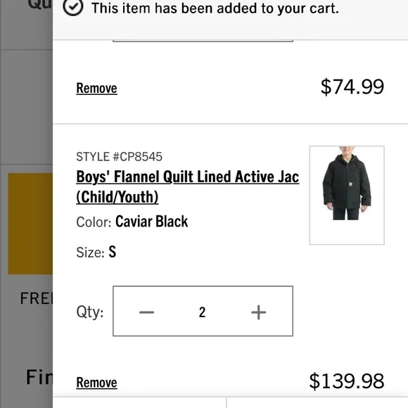Carhartt jackets - Picture 3 of 4